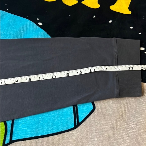 YoungLA Gray Long Sleeve Tee Classic Crew Neck - Picture 7 of 9